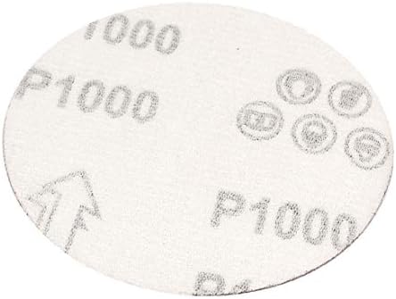 X-DREE 4inch Dia abrazivno brušenje list brusnog papira Disk 1000 grit 50 PCS (Disco de lija de papel de lija de lija abrasiva de 4