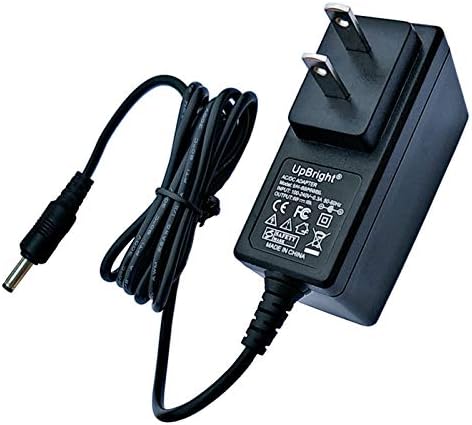 UPBRIGHT 12V AC/DC Adapter kompatibilan s Pyle PDV156BK 17,9 Prijenosni DVD player 12VDC 1500Mah Model baterije Teka024-1202000UK Switch