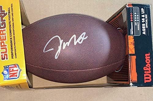 Joe Montana potpisao je autogram 49ers QB Hof Star Legenda Full NFL nogomet s CoA - Autographd nogomet