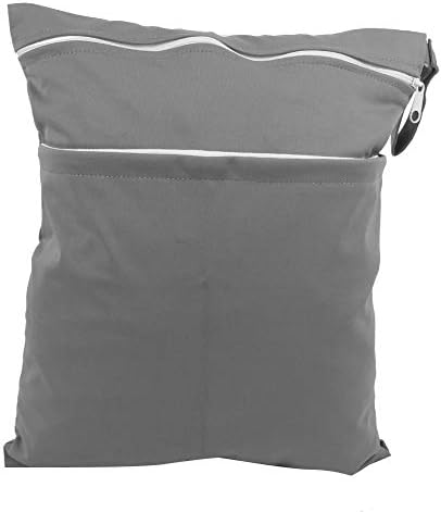 Pssopp mokra suha torba za platnene pelene koje se mogu pratiti vodootporni patentni zatvarač za bebe pelene pelene pelene pelene za