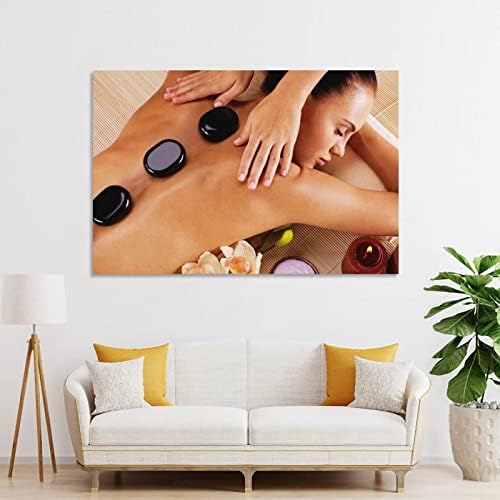 Beauty Salon Poster ljepota tijelo cijelog tijela masaža spa plakat platno platno slikanje zidne umjetničke plakate za spavaću sobu