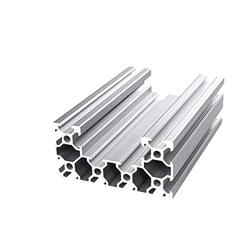 Linearna tračnica od 4080 inča: 68,5 inča / 1740 mm Europski standardni aluminijski ekstruzijski profil, anodizirani srebrni linearni