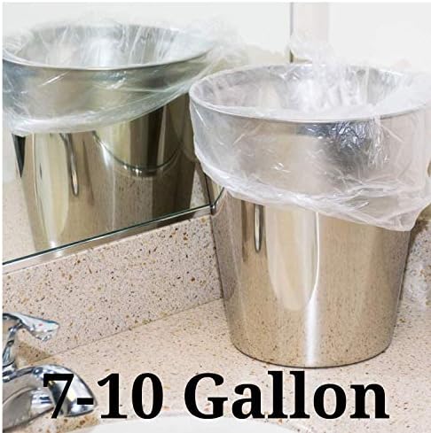 Prozirne kuhinjske Vreće za smeće od 7-10 galona od prozirne plastike za kuhinju, dom, ured, kupaonicu - obloge za smeće-Nepropusne