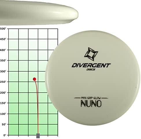 Divergentni diskovi 3 -disc sjaj u setu za golf s tamnim diskom - set za golf diskove za golf