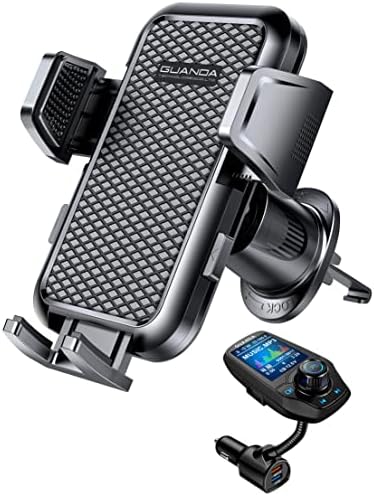 Bluetooth FM odašiljač u automobilu bežični radio adapter komplet W 1.8 prikaz boja Hands Free Call, Clic za otvor za ugradnju automobila,
