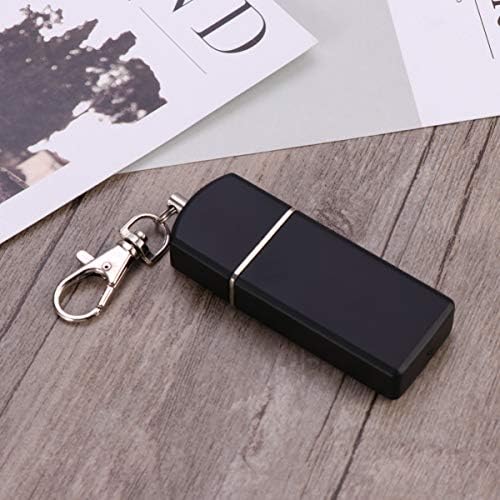 Kesyoo 2pcs prijenosni ashtray mini džepni pepeljara s držačem pepela s ključevima za vanjski piknik koji putuje