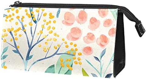 TBOUOBT kozmetičke torbe za žene, šminke Torba za putovanja toaletne vrećice Organizator, proljetni cvjetni cvijet