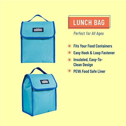 Wildkin Kids Izolirana torba za ručak za dječake i djevojčice, torba za ručak za višekratnu upotrebu savršena je za vrtić i predškolsku