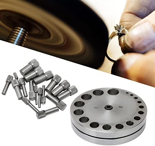 Kružni okrugli set rezača diska, metalni oblikovanje privjesnog alata, profesionalni čelični alat za izradu nakita, alati za rezanje