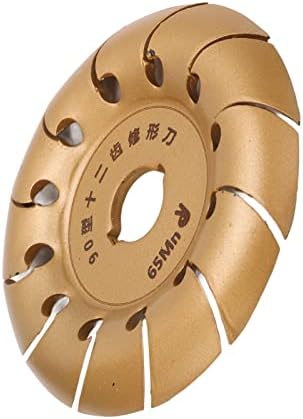Volfram -karbid za mljevenje kotača s kotačima s vrtićem za urezivanje drva - 90 mm 12 kotača za poliranje zuba idealno za projekte
