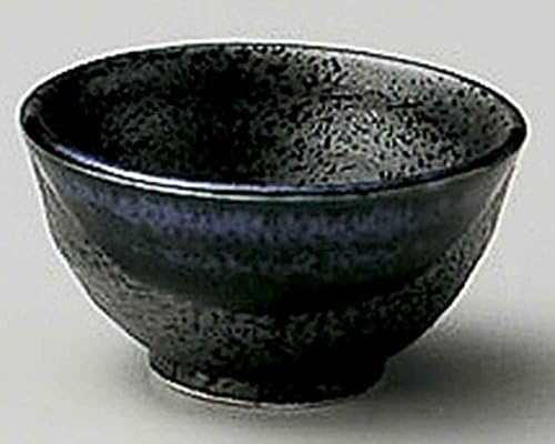 Sumifuki 2,5inch set 2 sake šalice crni porculan napravljen u Japanu