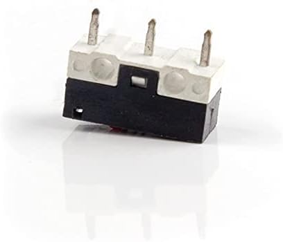 Mikro prekidači 10pcs mikro granični prekidač prekidač s gumbom 1 125V AC prekidač miša 3 Pina Duga ručka poluga valjka 12 * 6 * 6
