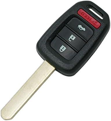 Zamjenjivo kućište ključa za ključeve, kompatibilno s privjeskom za ključeve s 4 tipke za daljinski ključ za ključeve od 9217