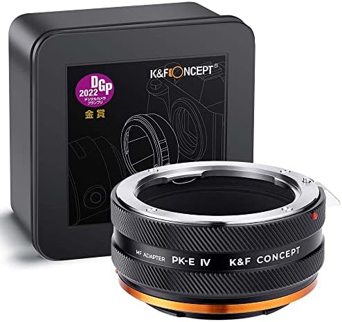 K&F Concept IV Pro Pentax K-Nex Objektiv Adapter Adapter Priručnik kompatibilan s Pentax K serijom i AF serijom za Sony-E Nex Mount