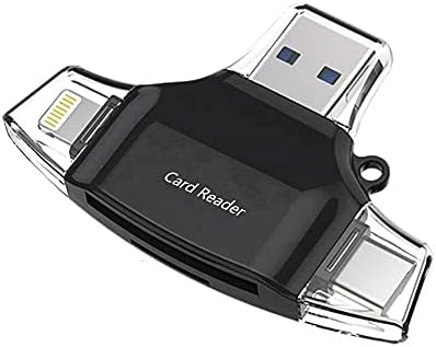 Smart-gadget BoxWave koji je kompatibilan s HP Spectre x360 - čitač SD kartica AllReader, čitač microSD kartica SD, Compact USB za