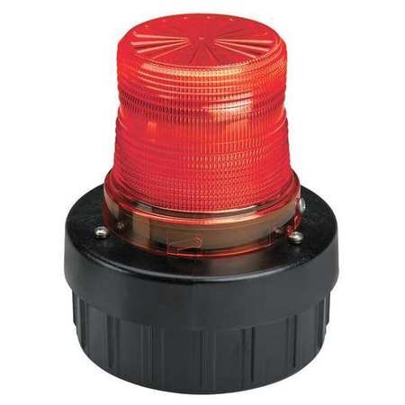 Svjetlo upozorenja s zvukom, LED, crveno, 120Vac