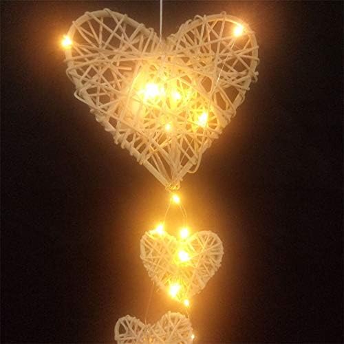 Vefsu za djevojke ukrašavanje valentinovog pletiva u obliku srca dar dar led svjetlost vodio Božić