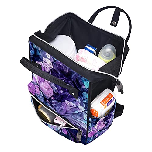 Tajanstvene torbe za cvjetne pelene torbe mame ruksak Veliki kapacitet za pelene torbe za njegu za njegu bebe