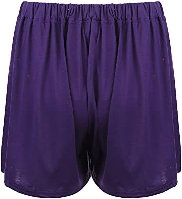 Beuu plus veličine kratke hlače za žene visoke struke trčanje ležerne labave kratke joga hlače Atletske hlače s džepnim ljeto