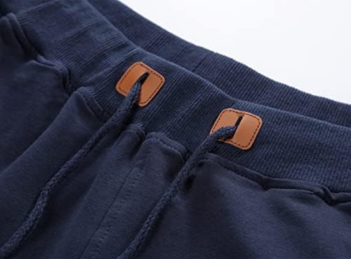 Muške kratke hlače Atletic Athletic casual hlače džepovi s patentnim zatvaračem prozračni pamučni planinarski trčanje Sweatpants