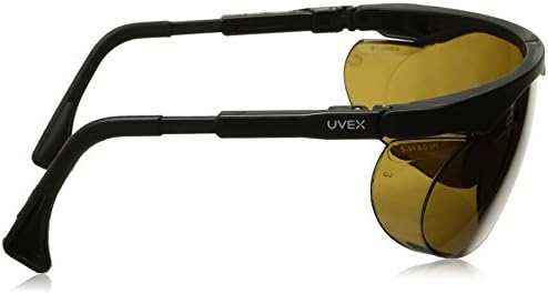 Uvex by Honeywell S1901 Skyper Sigurnosna naočala, crni okvir, Espresso Ultra-Dura hardcoat leća