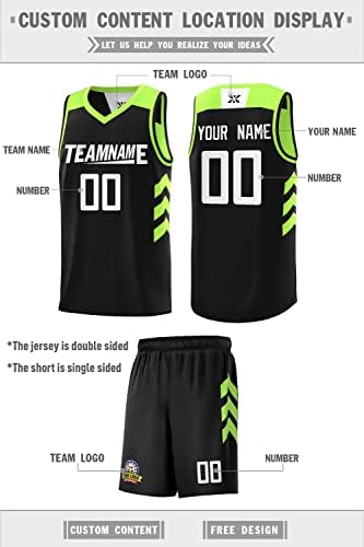 Prilagođeni reverzibilni košarkaški dres 90S Hip Hop Sportske košulje tiskani broj za muškarce/mlade
