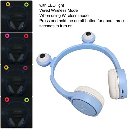 Slušalice Bluetooth bežična/ožičena, prijenosna sklopiva stereo bežična slušalica Bluetooth 5.1, velike oči preko uha Bluetooth slušalice