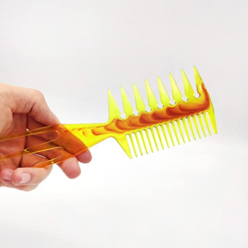 Kallory 2pcs Styling Comb Brada za uređaje masaža četkice za frizuru odabir kuće za oblikovanje zuba češljevi dječaci muškarac kosa