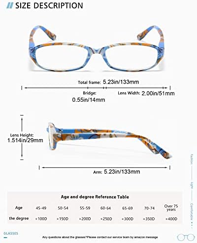 Ajyado naočale za čitanje plave svjetlosti - ovalni modni varalica povećavatelji čitatelja muškaraca plava zraka blokirajući naočale