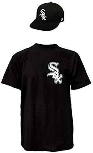 Majestic Chicago White Sox Cap & Jersey Combo Licenged Replica Hat & Tee