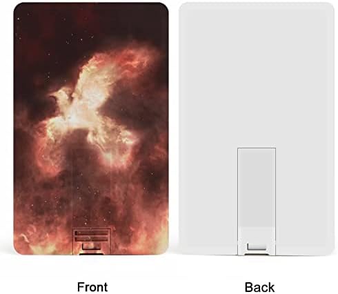 Mitska firebird phoenix usb pogon kreditna kartica dizajn usb flash pogon u disk palcu 64g