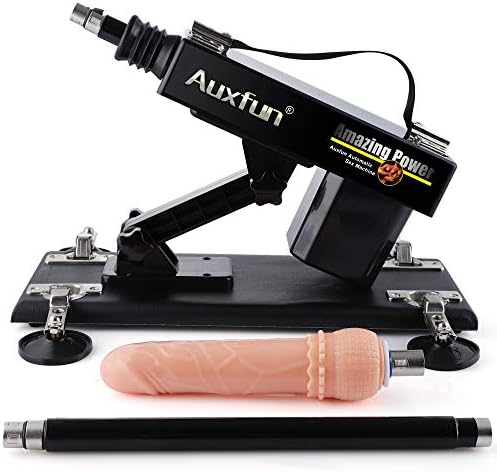 AuxFun Sex Machine Automatski stroj za trzanje za početnike Muškarci jebeni uređaji s realnim dildom, masažerom za seksualne igračke