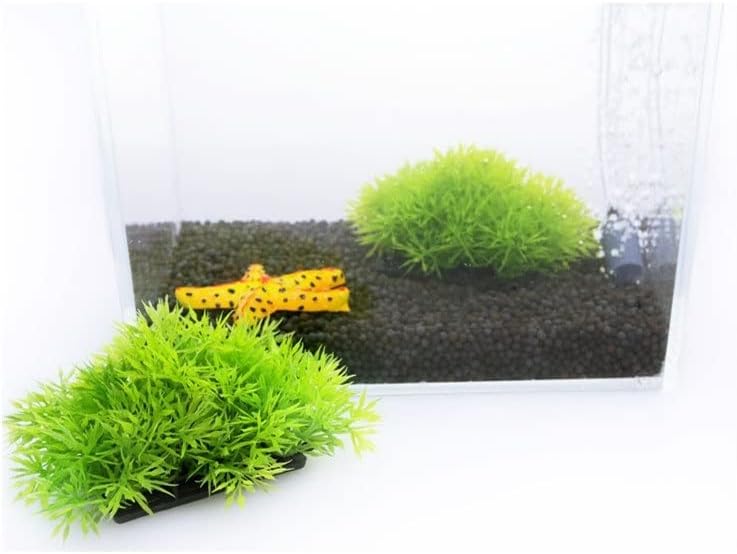 plastična kratka široka imitacija biljaka umjetne biljke za ukrašavanje akvarija s ribom