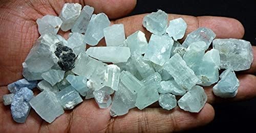 20 grama puno AA razreda ručno akvamarinskih kristala iz Shigara za omatanje žica, sakupljanja i draguljastih nakita.