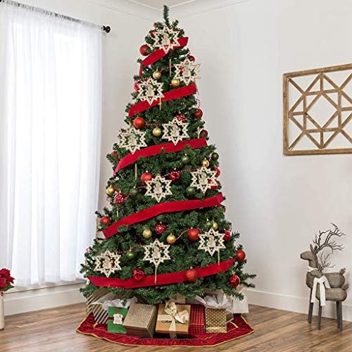 Ukrasi viseći privjesak drvena drvena zabava vrata božićni ukrasi božićni ukras visi kale 10 mm