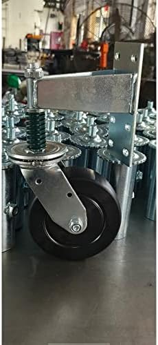 Uscaster Gate kotača 1400ibs kapacitet za ljuljanje metalne cijevi i drvena vrata 6inch teški najlonsko kotač 360 stupnjeva Swivel