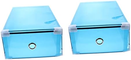Abaodam 2pcs kutije za skladištenje ladica kutija sa sklopivim cipelama ormarić plastični spremnik ladica za skladištenje plastičnih