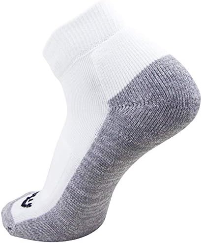 Čisti sportaš podstavljene čarape za hodanje muškarci, žene - gusta čarapa s pamukom od gležnja