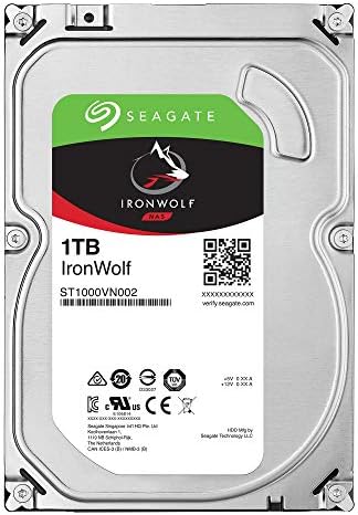 Seagate Ironwolf 1 TB NAS RAID Unutarnji tvrdi disk - 5.900 o/min SATA 6 GB/s 3,5 -inčni