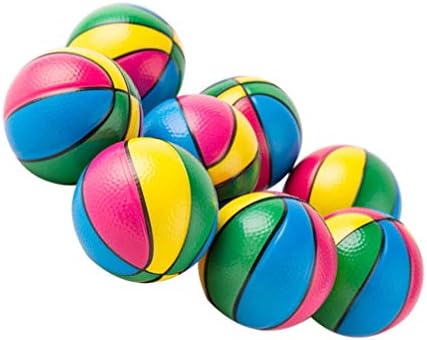 Podvezljiva mini košarka koja odskače elastičnu spužvastu loptu za starije odrasle djece za zabavu 24 pcs 6,3 cm