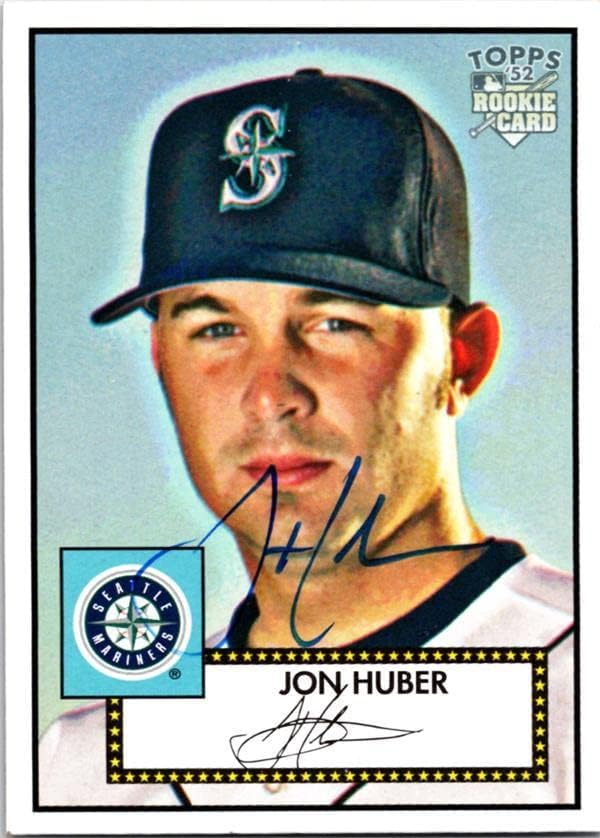 Jon Huber Autografid Baseball Card 2006 Topps 52 Rookie 12 - Baseball ploča s autogramima