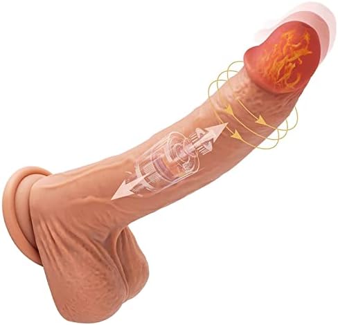 Poticanje dildo vibratora za žene: realistično grijanje vibrirajući dildo trener grla u grlu, silikonski usisni čaša dildo za muškarce,