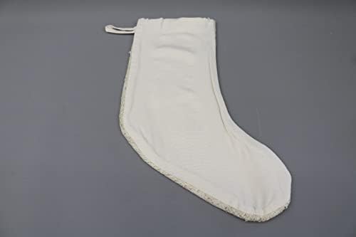 Sarikaya jastuk poklon božićna čarapa, bijela čarapa, konoplji božićne čarape, čarapa kilim, čarapa Santa cruz, božićna čarapa, 442