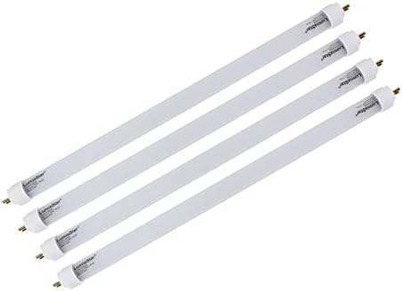 4 paketa LED žarulja od 8 vata / 21 zamjenjuju fluorescentne žarulje od 13 vata izravno za osvjetljenje podkabineta, čime se postiže