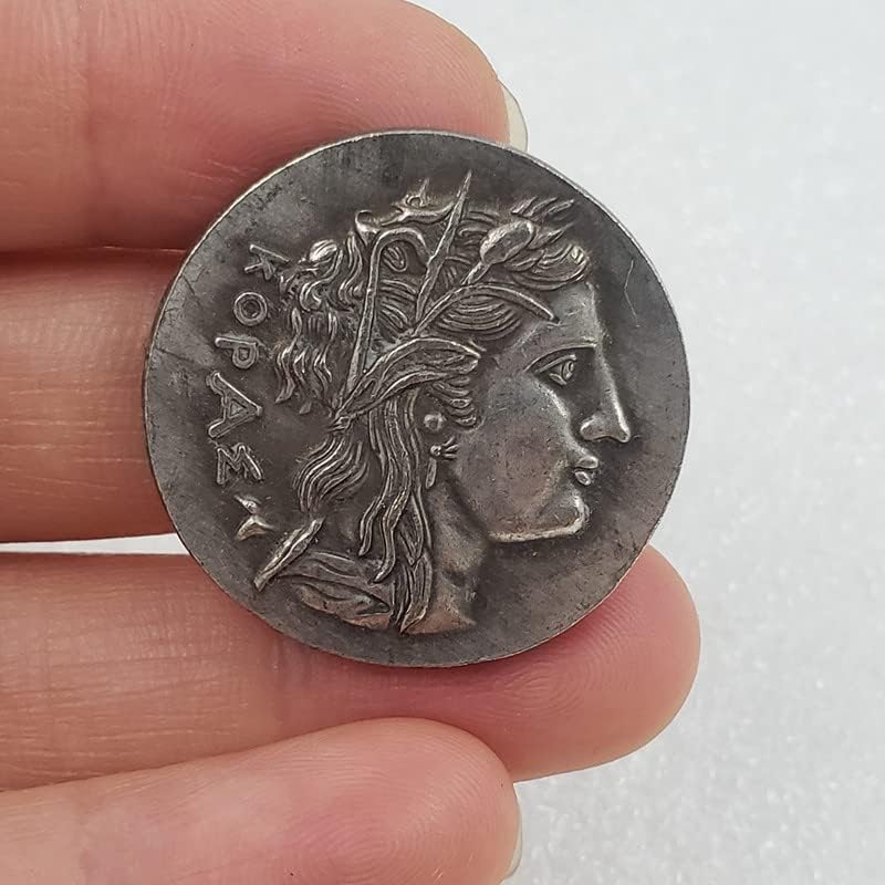 Antikni zanat Grčki srebrni dolar Komemorativni novčić 2618