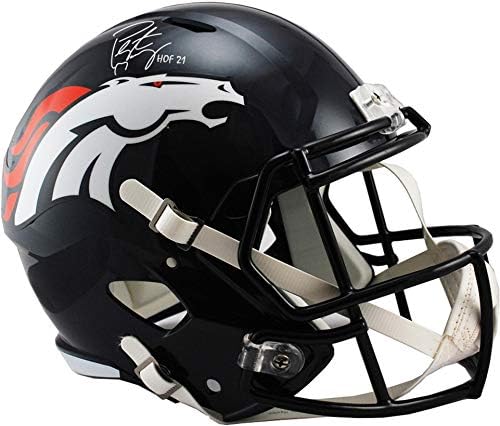 Replika kacige Peighton Manning Denver Broncos s natpisom mumbo 21 - NFL kacige s autogramom