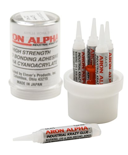 Aron Alpha Type 202 Redovito set instant ljepila, 10 g kapsula, 5 cijevi x 2 g