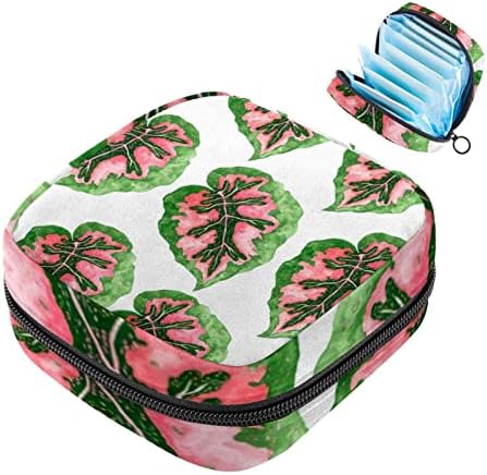 Sanitarna torba za skladištenje ubrusa, torba s jastučićima, torbica za jastuk, mala torba za šminku, list