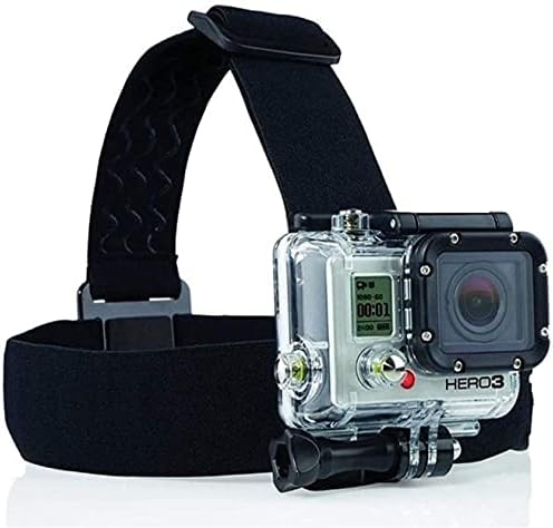 NavITech 8 u 1 Akcijska kombinacija kombiniranog kompleta za akcijsku kameru s crvenim kućištem - kompatibilno s progresiranom vodootpornom
