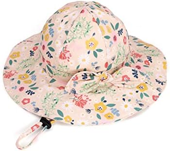 Jerague mališani djeca Dječja djevojčica prozračna sunčana šešir pamučni savijač 50+ SPF zaštitni